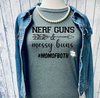 Nerf Guns & Messy Buns
